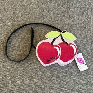 Luv Betsey by Betsey Johnson Cherry Mini Crossbody Bag - Red, Pink and Green